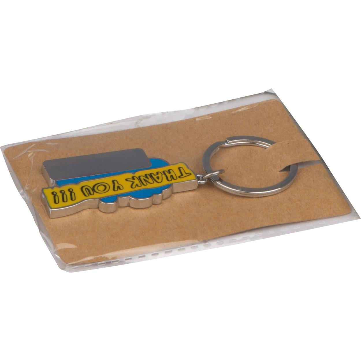 Sleutelhanger "Thank you" sample