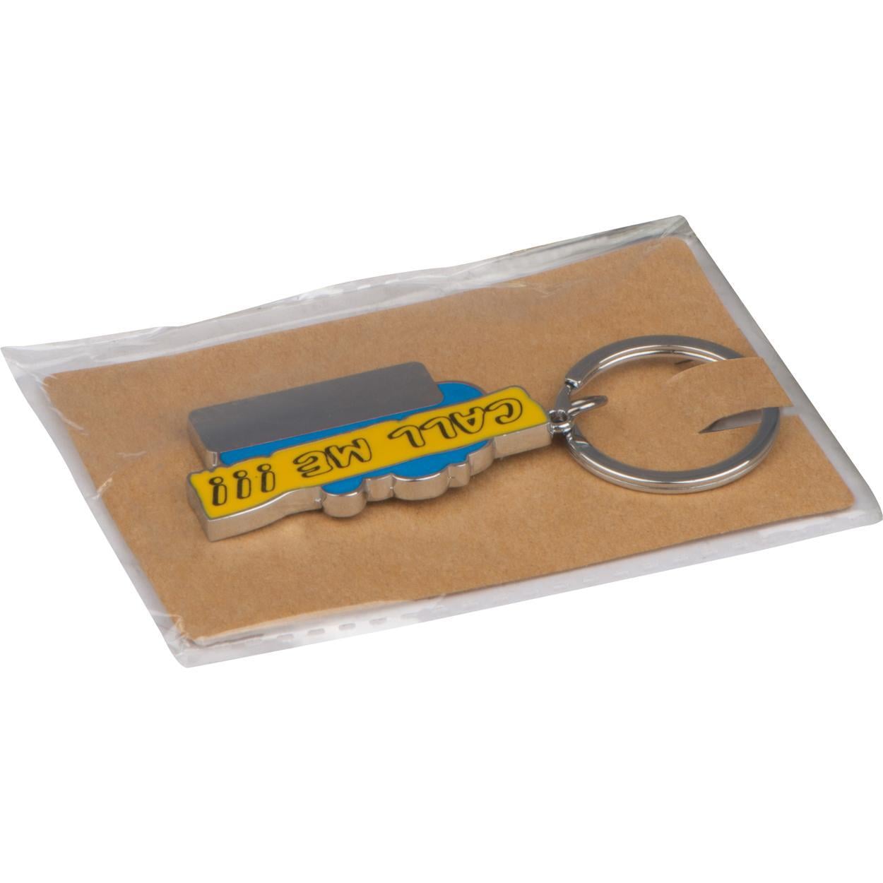 Sleutelhanger "Call me" sample