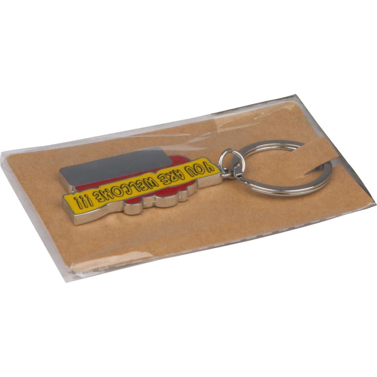 Sleutelhanger "You are welcome" sample