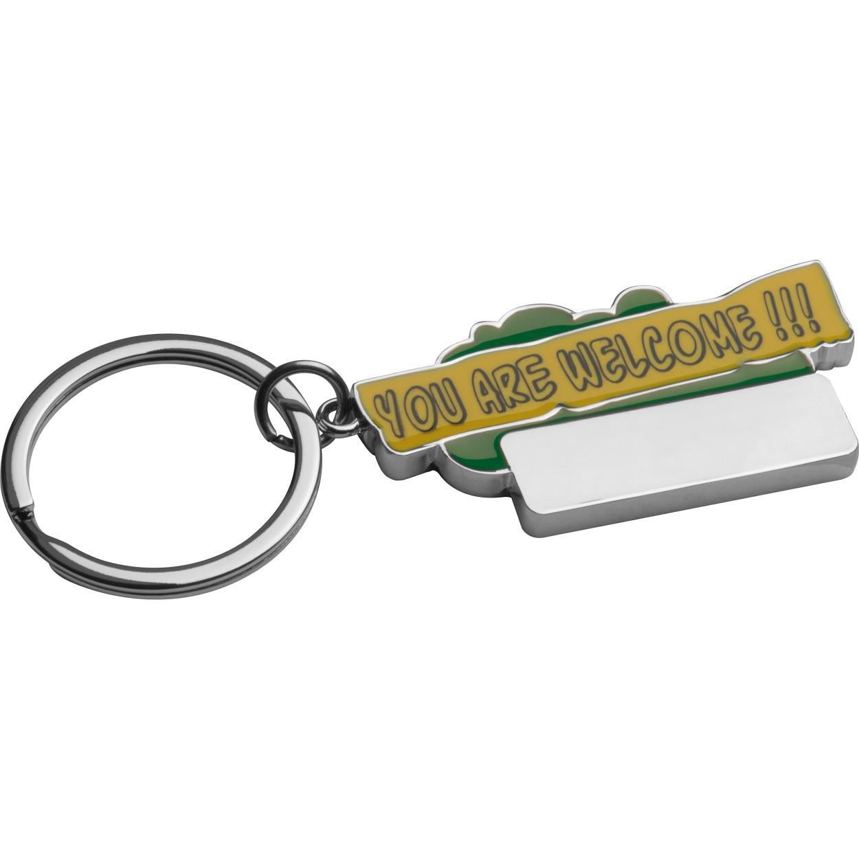 Sleutelhanger "You are welcome" sample