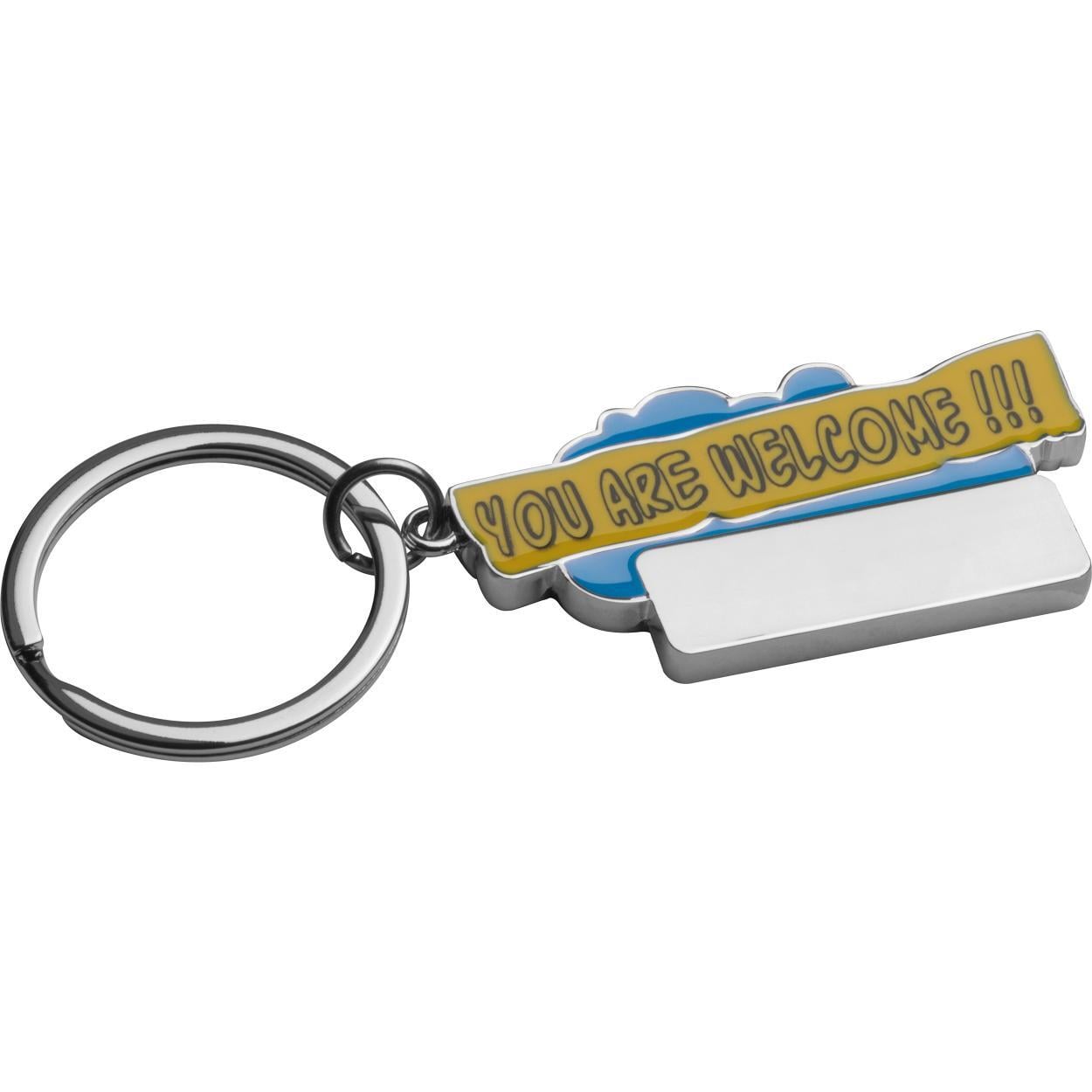 Sleutelhanger "You are welcome" sample
