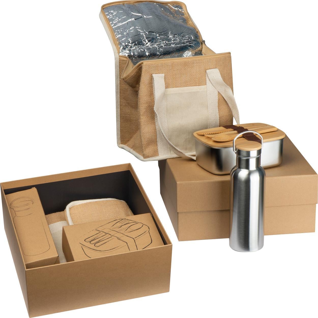 Geschenkset groot bedrukken