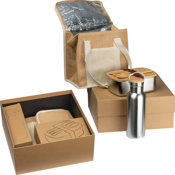 Geschenkset groot bedrukken