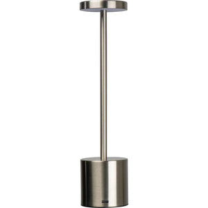 RVS Tafellamp met accu 10601