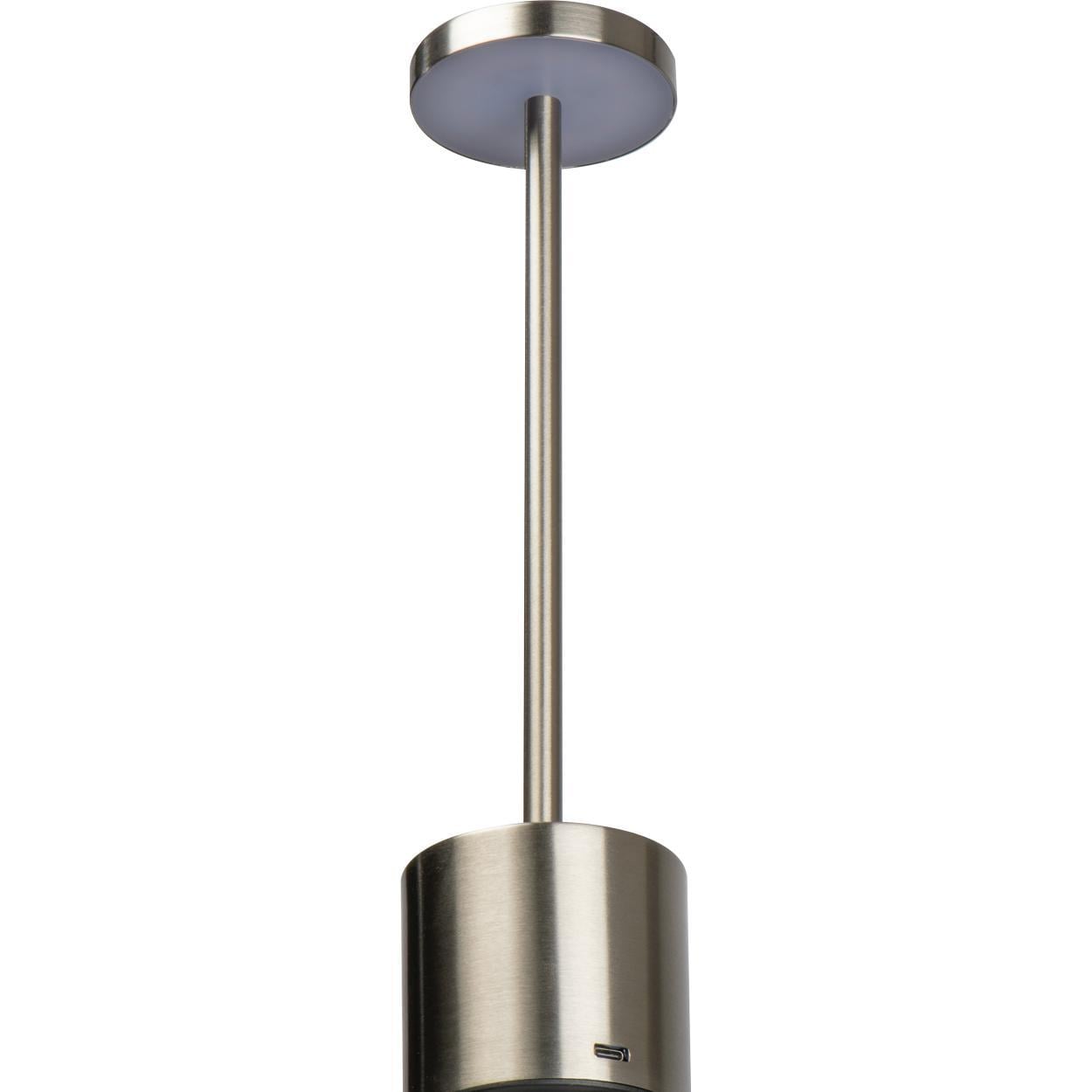 RVS Tafellamp met accu sample