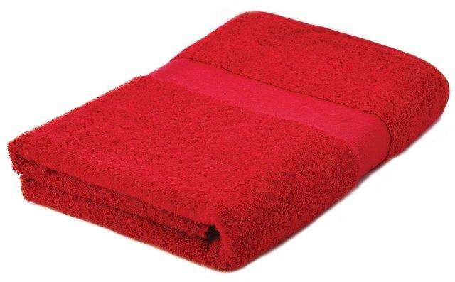 Handdoek 140 x 70 cm zwart Full colour 4887