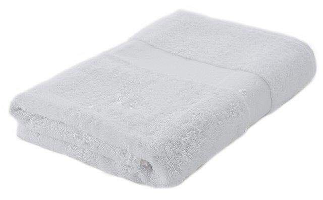 Handdoek 140 x 70 cm blauw 1 kleur tr 4882