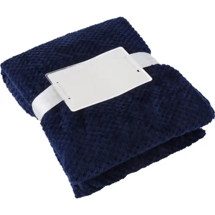 blauwe deken fleece flanel