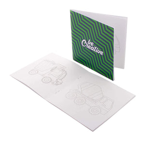 custom made kleurboek, dieren ColoBook 2504