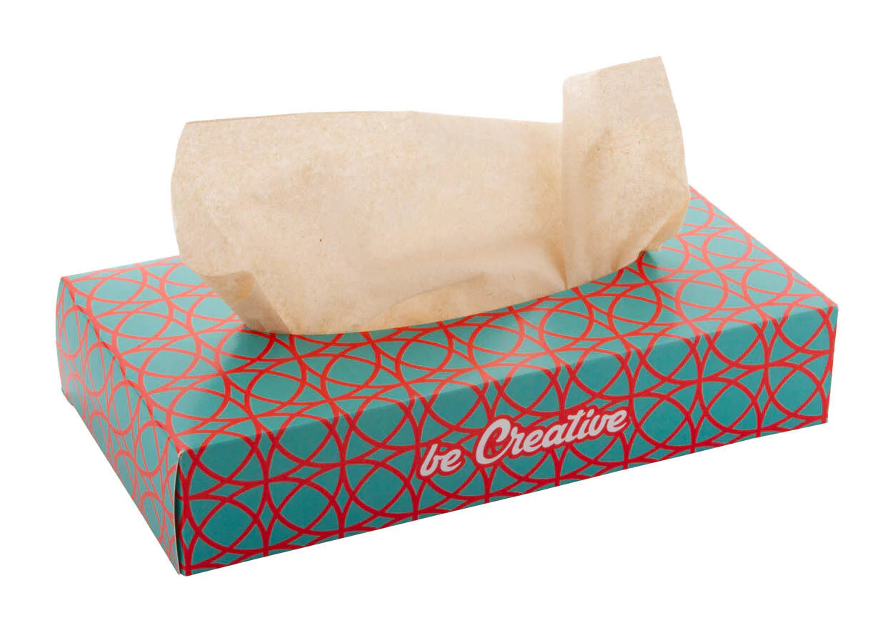 custom made papieren zakdoekjes CreaSneeze sample