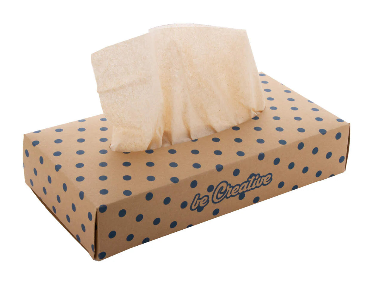 custom made papieren zakdoekjes CreaSneeze Eco sample