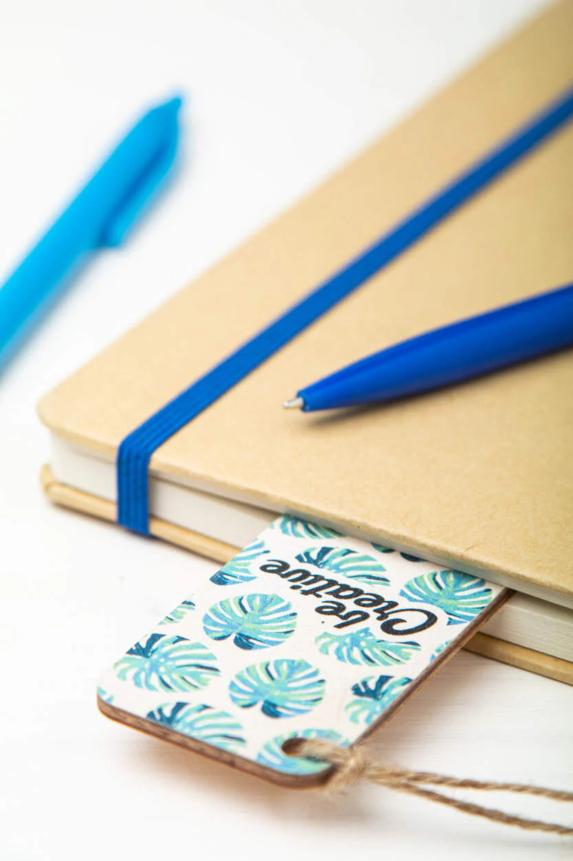 custom made boekenlegger Woomark Creative sample