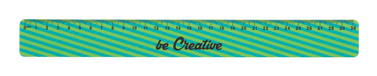 custom made liniaal, 30 cm Drawy 30 sample
