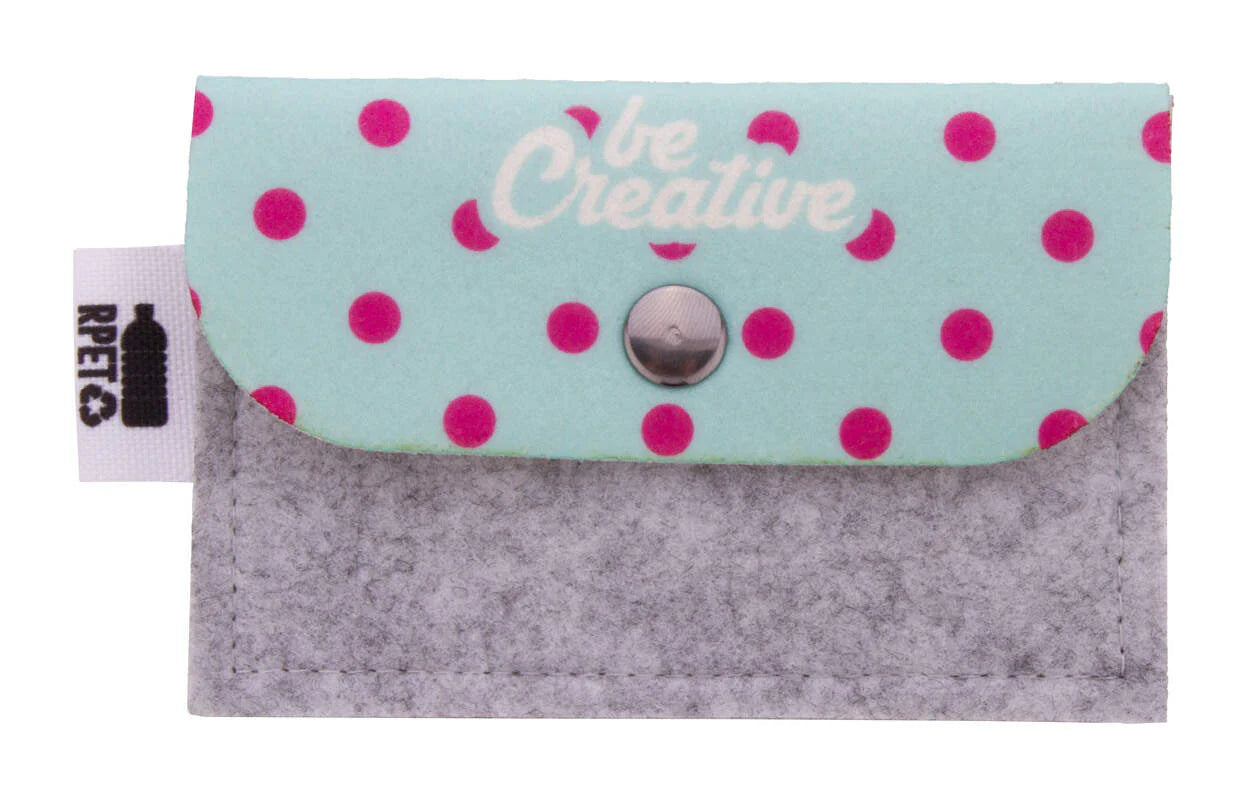 custom made portemonnee CreaFelt Money sample