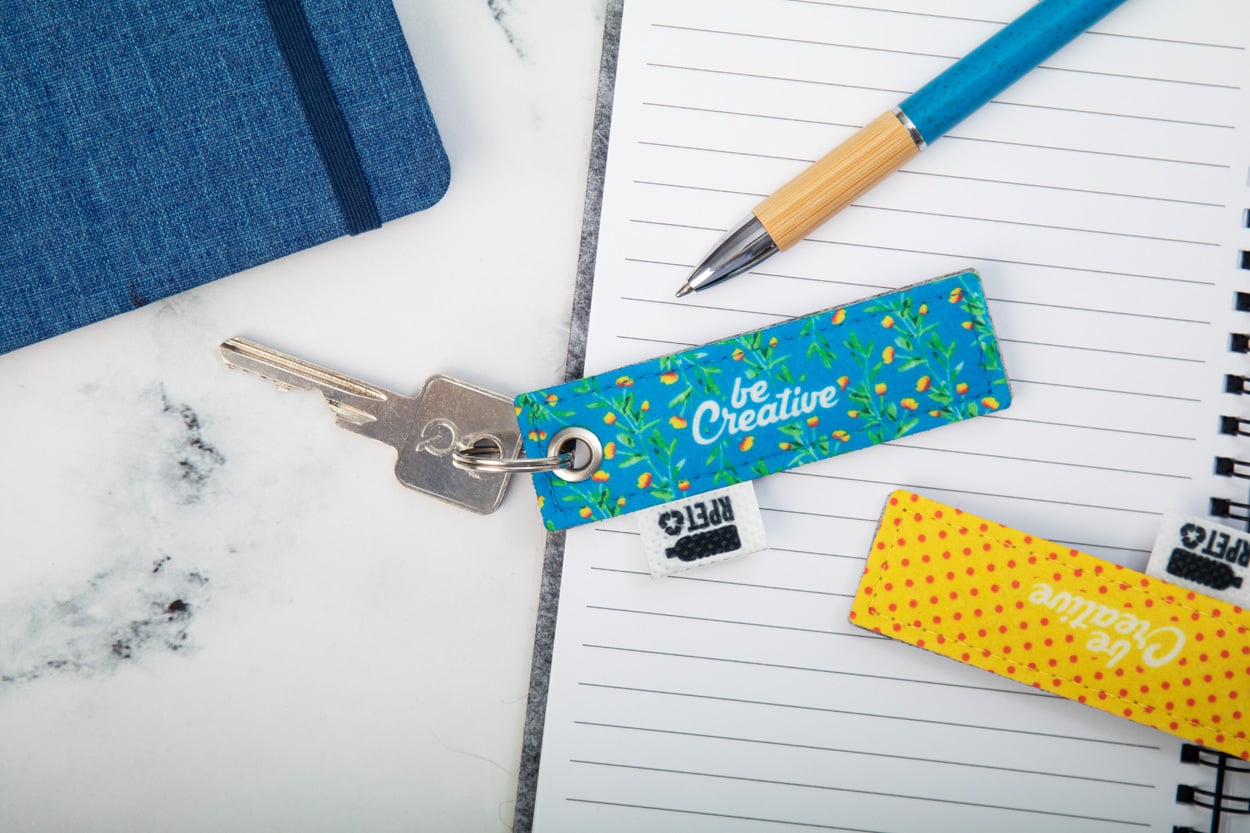 custom made sleutelhanger CreaFelt Key A sample
