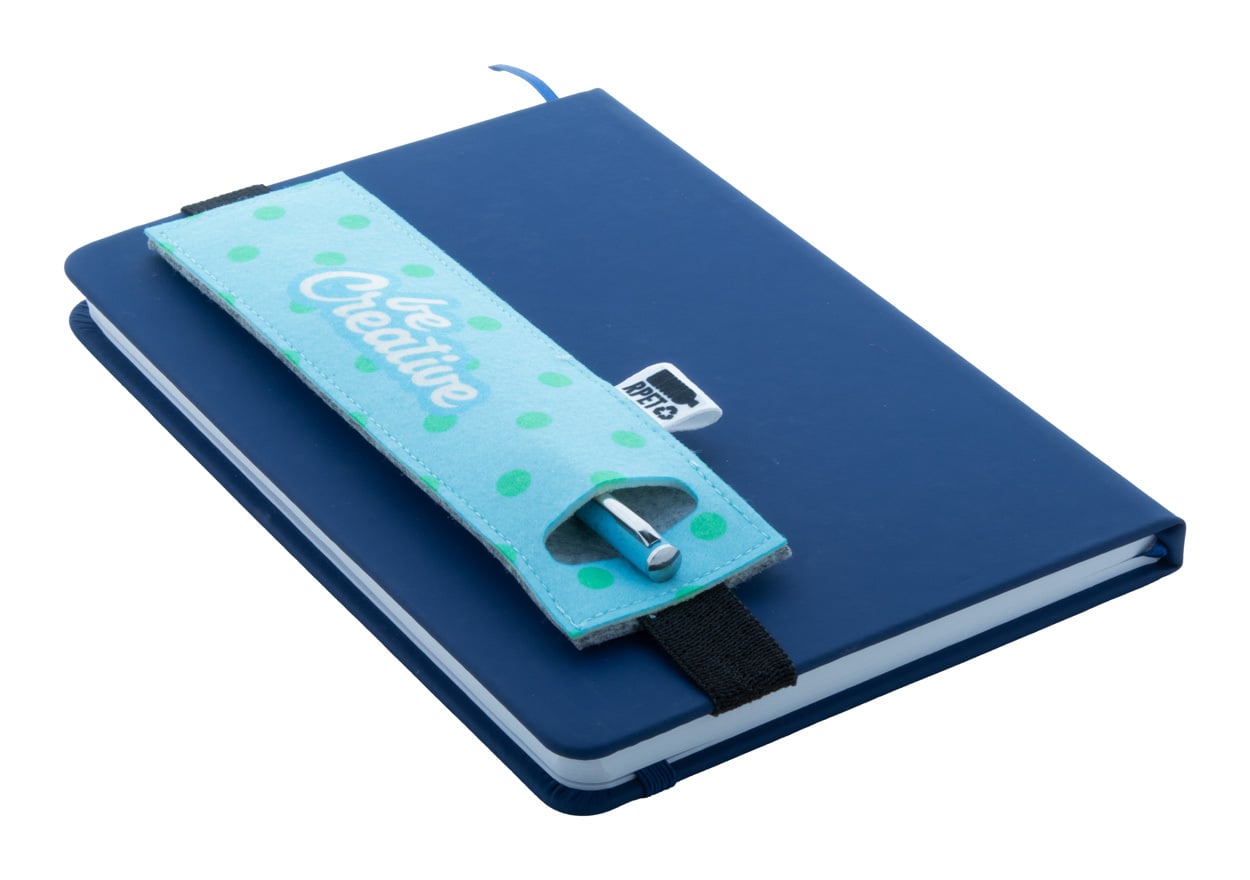 custom made pennen etui, rond CreaFelt Pen Cover sample