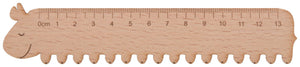houten liniaal Looney hout onbedrukt 5297