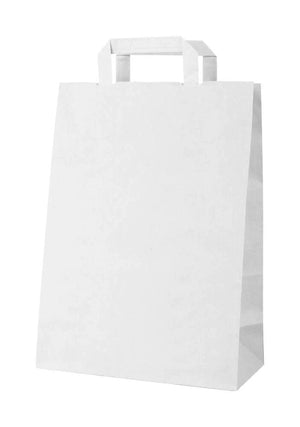 papieren tas Market wit 2 kleuren 9053