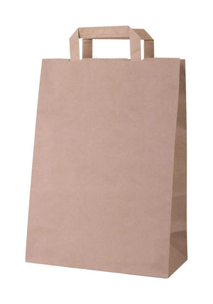 papieren tas Market wit 3 kleuren 9054