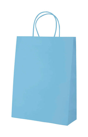 papieren tas Mall geel 3 kleuren 9045