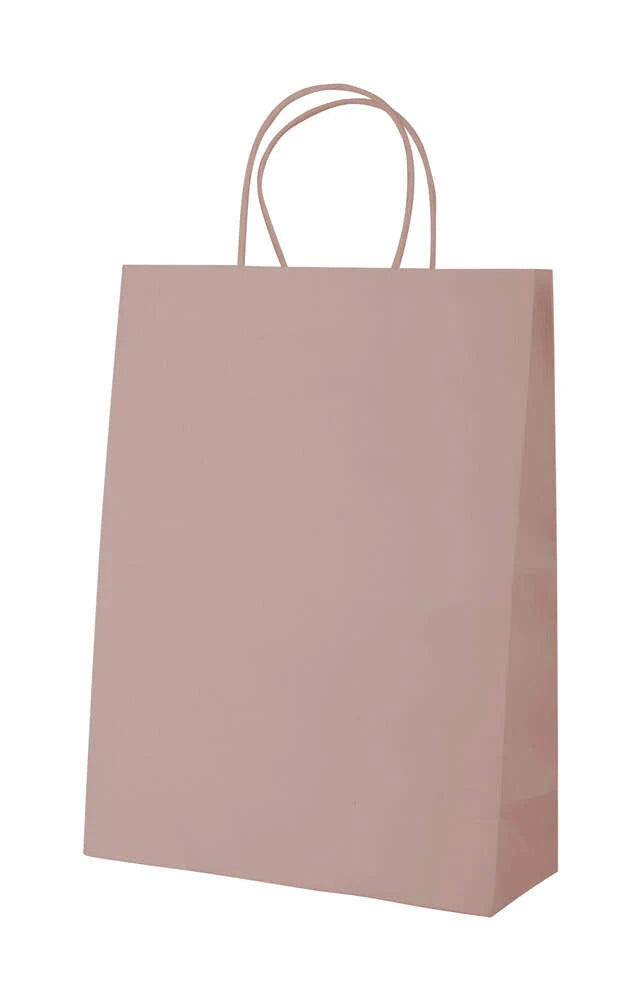 papieren tas Mall wit onbedrukt 9052