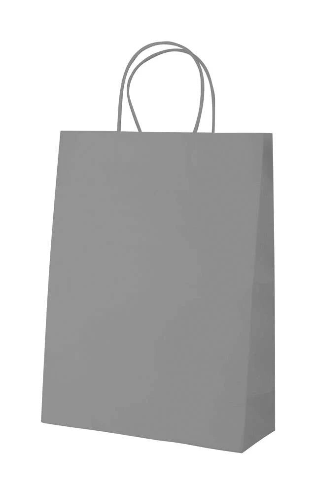 papieren tas Mall geel 2 kleuren 9044
