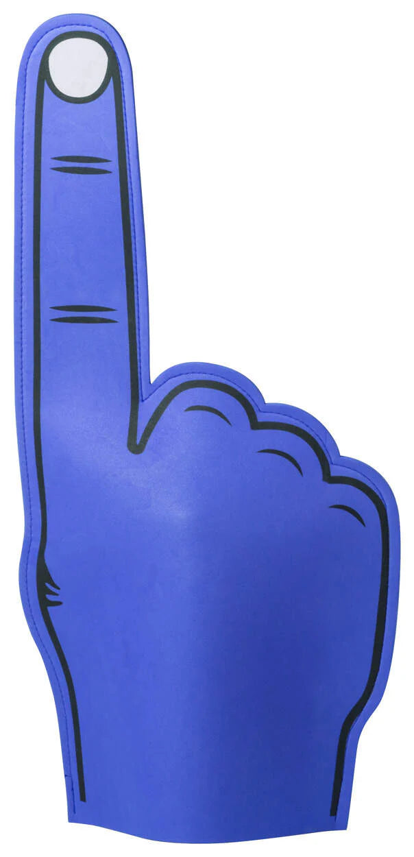 foam hand Zacky rood 1 kleur 4030