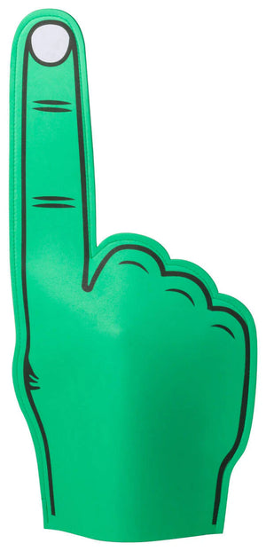 foam hand Zacky wit onbedrukt 4032