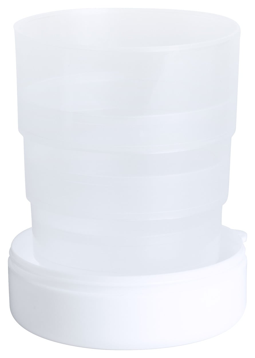 opvouwbare beker Berty zwart 2 kleuren tp 8647