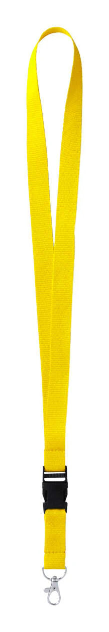 lanyard Kunel wit onbedrukt 6897