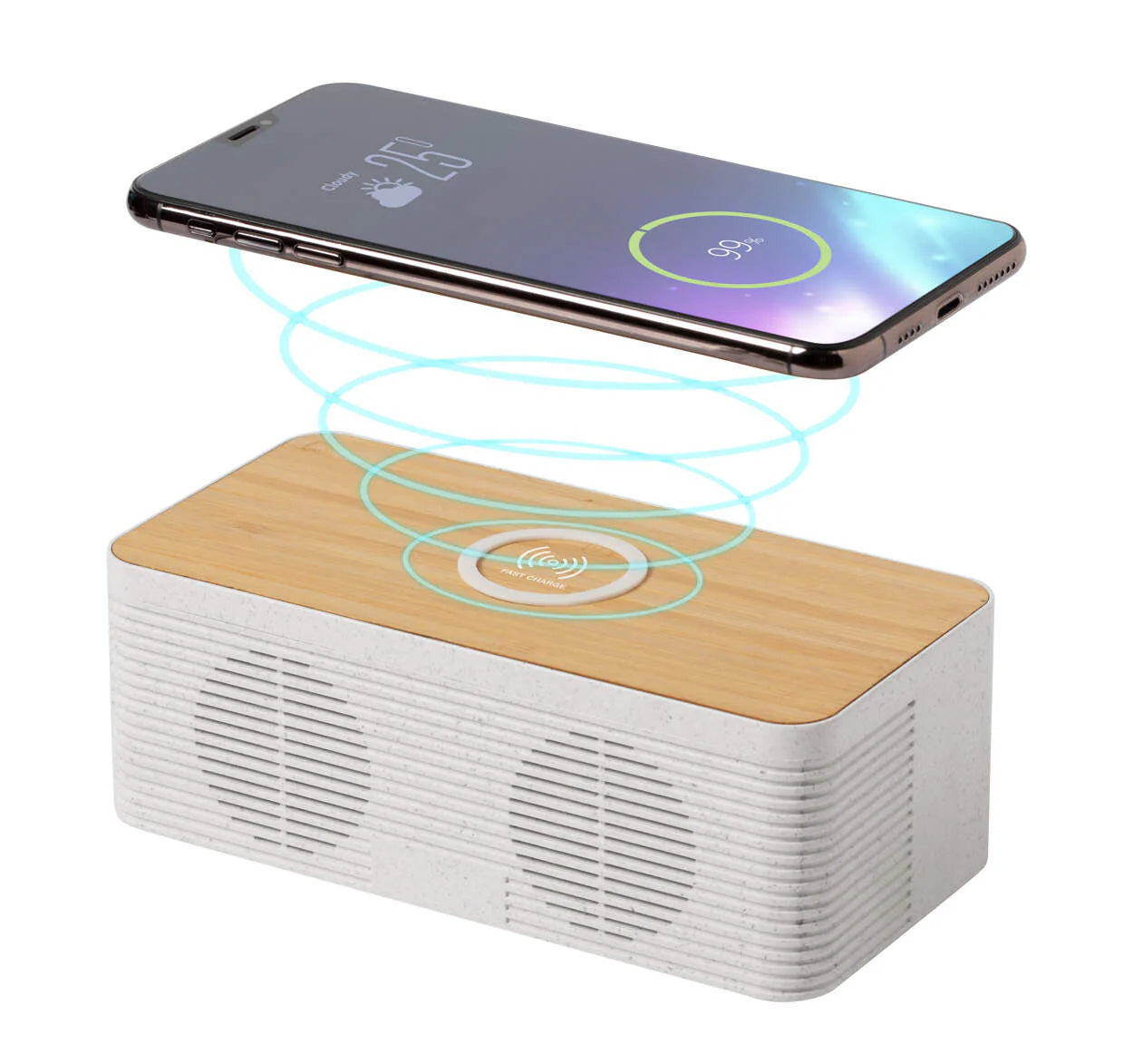 oplader bluetooth luidspreker Trecam bedrukken
