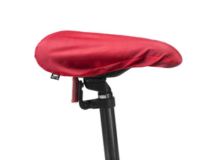 RPET fietszadelhoes Mapol rood onbedrukt 10133