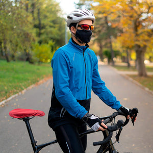 RPET fietszadelhoes Mapol blauw Full colour 10130