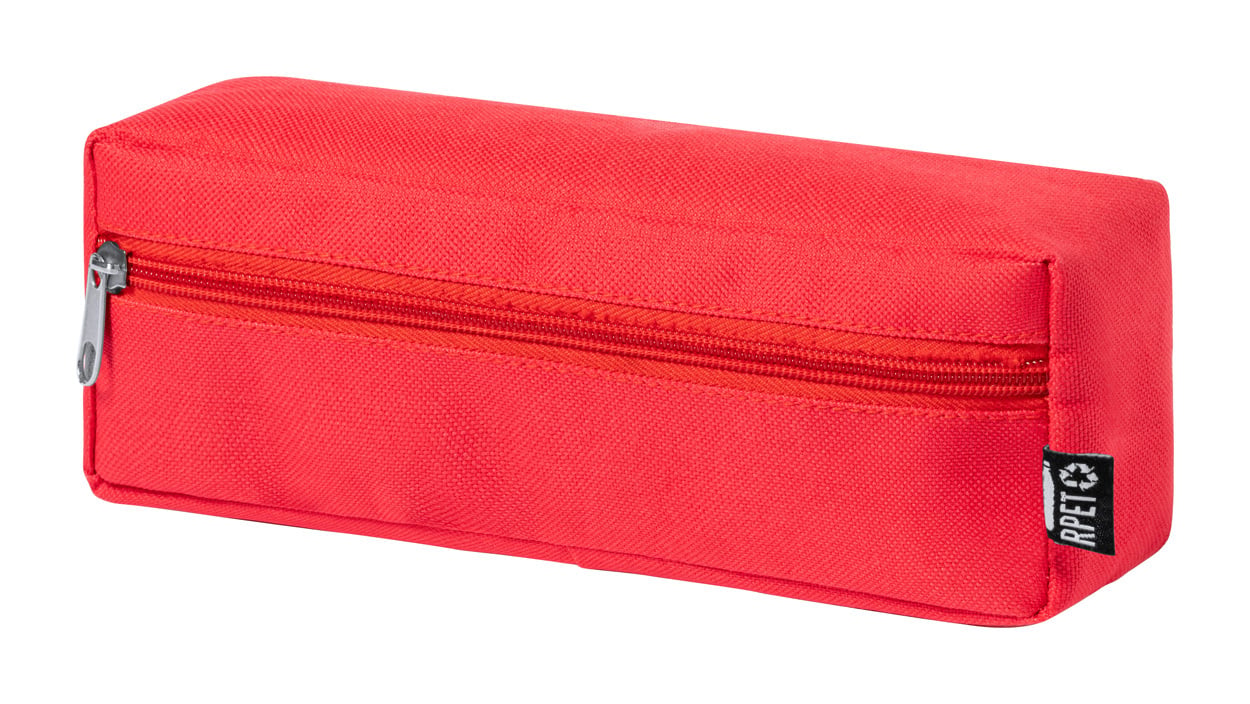 RPET-pen etui Yeimy rood Full colour 10411