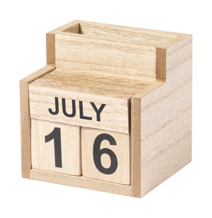 eeuwigdurende kalender pennenhouder Laorek bedrukken