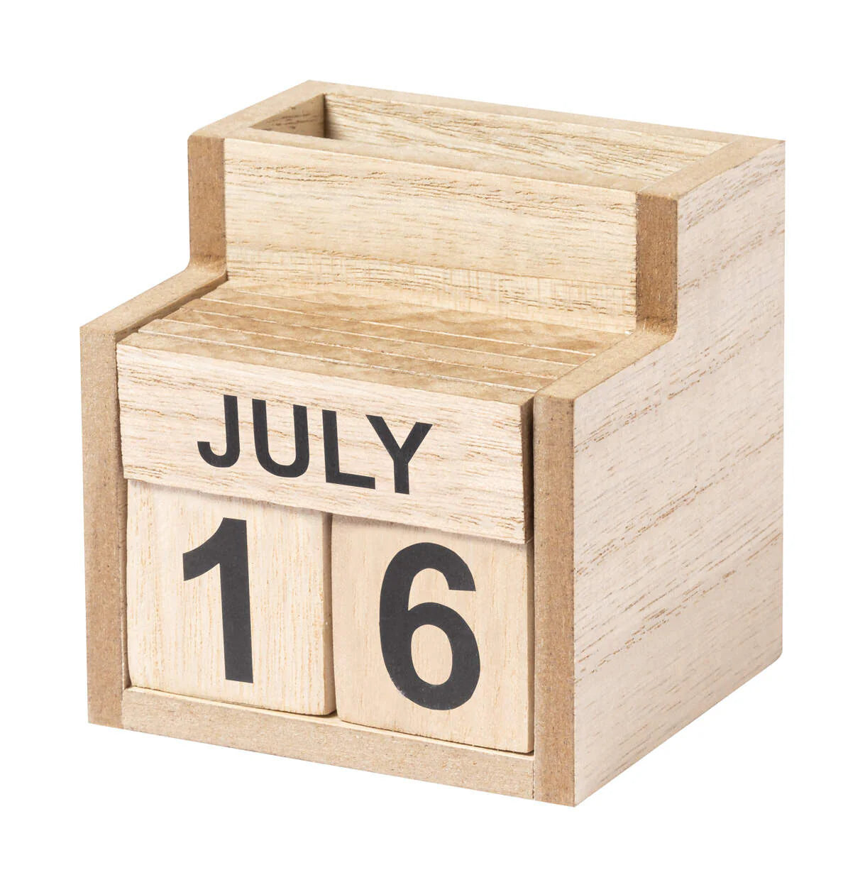 eeuwigdurende kalender pennenhouder Laorek bedrukken