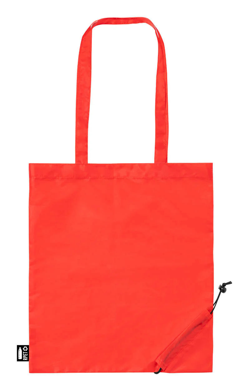 opvouwbare RPET boodschappentas Lulu zwart 1 kleur 8761