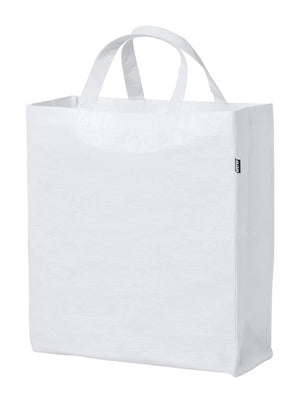 RPET-boodschappentas Okada wit 2 kleuren 10321