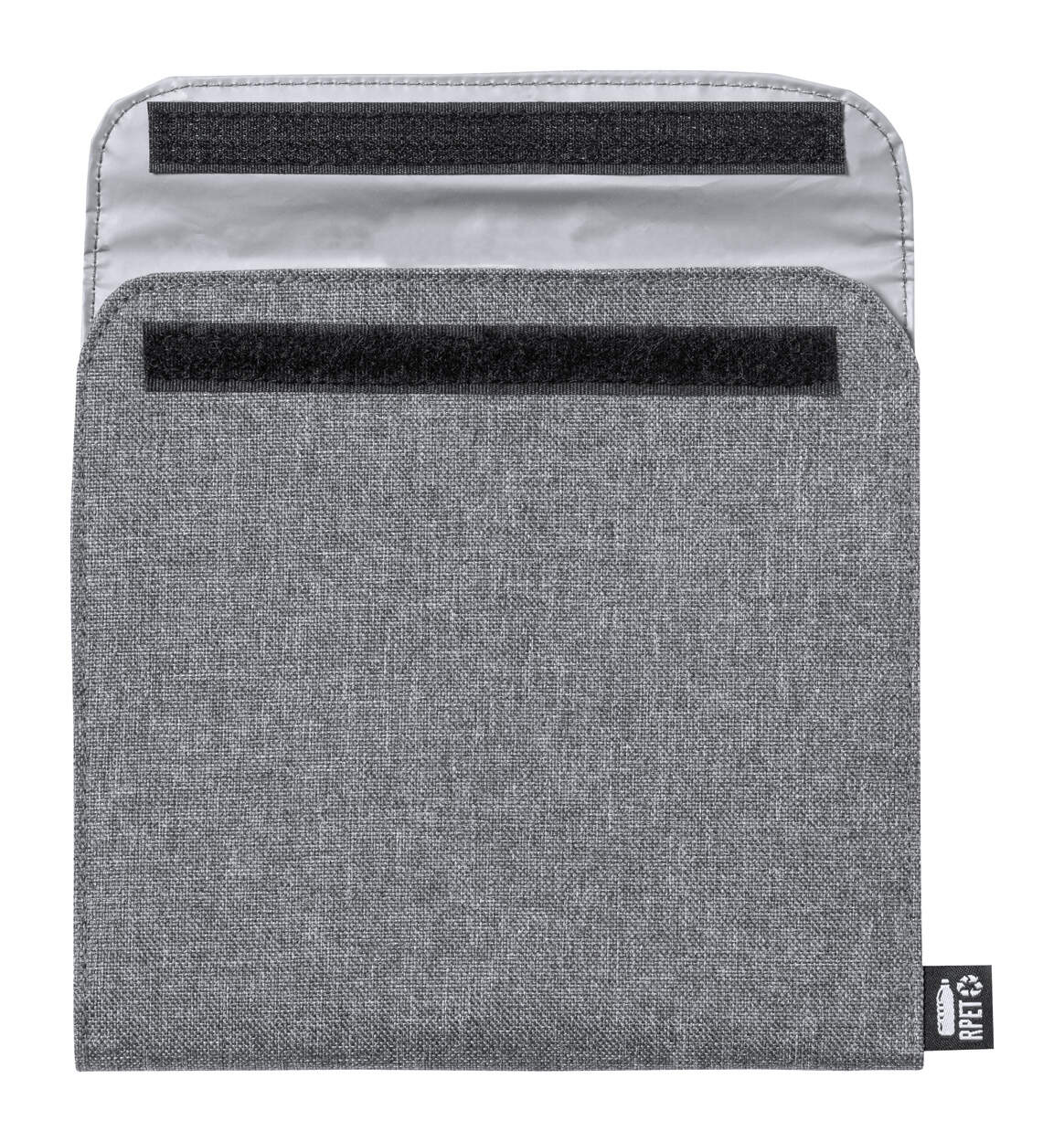 RPET-snacktas Kalkin grijs Full colour 10437