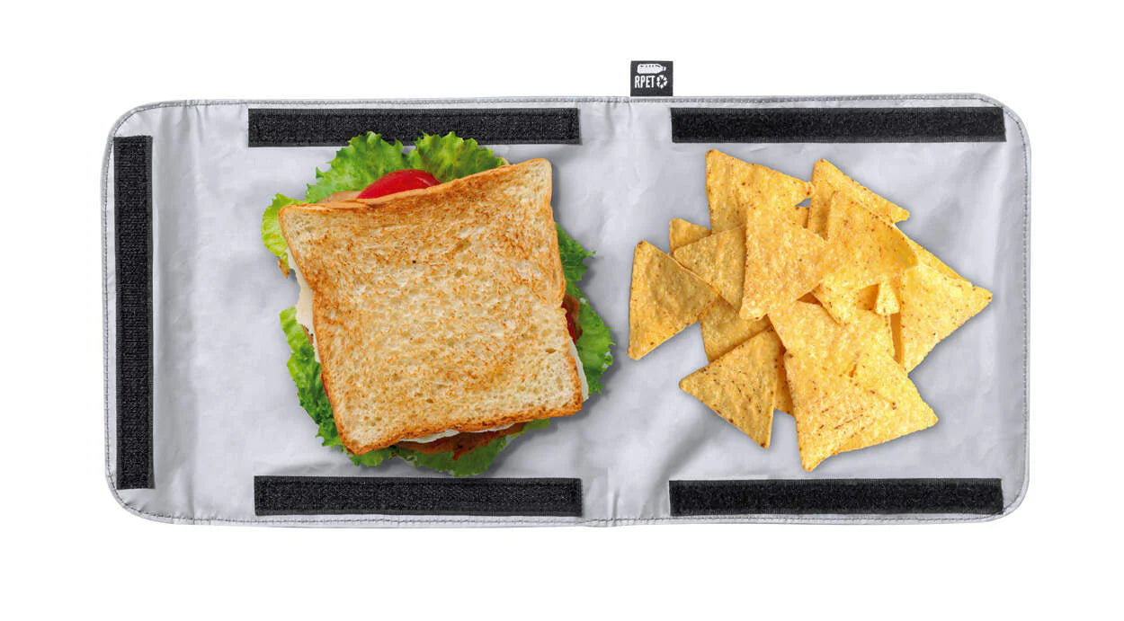 RPET-snacktas Kalkin grijs onbedrukt 10438