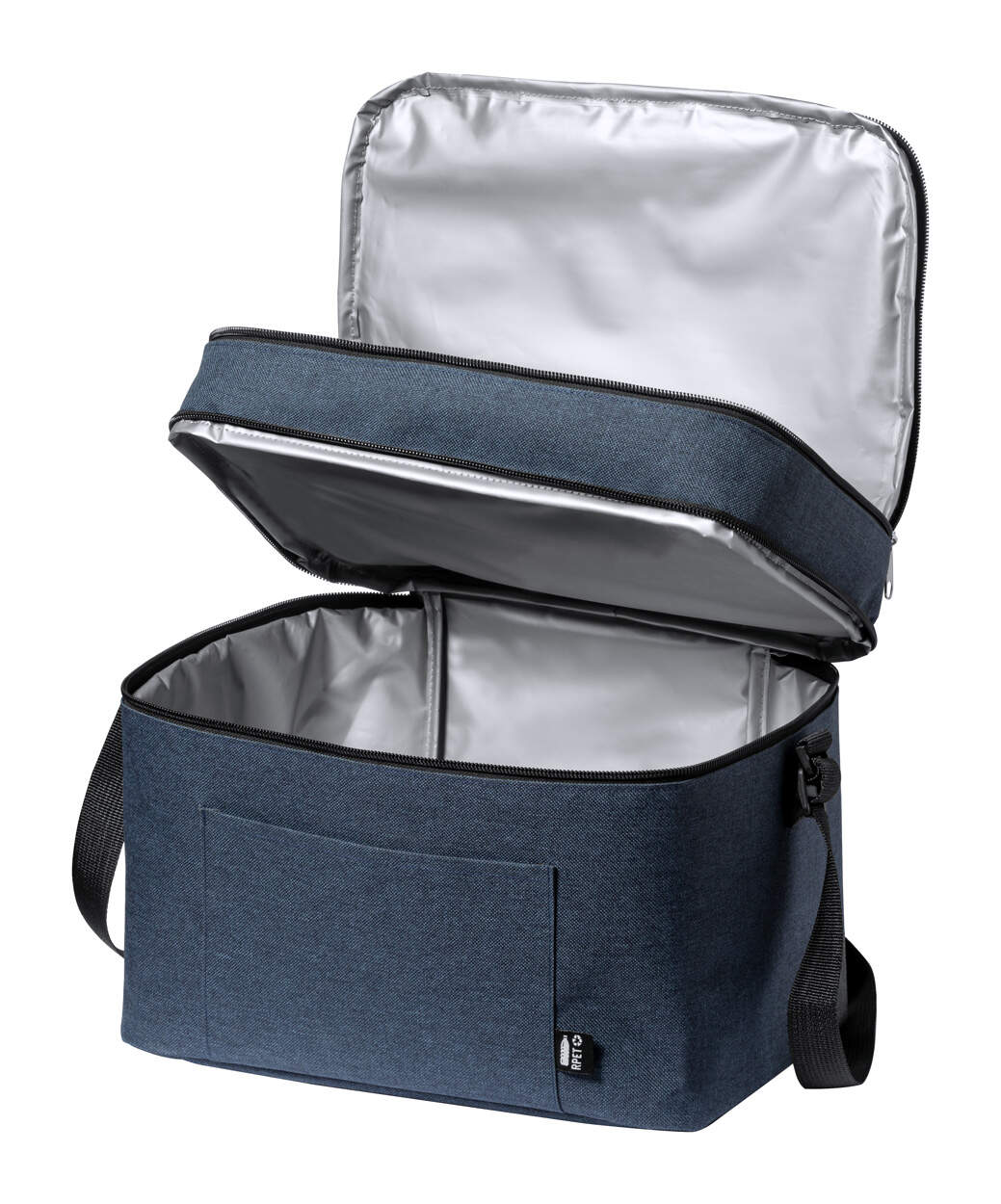 RPET-koeltas Teindor blauw 1 kleur 10375