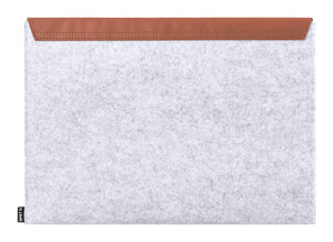 RPET-laptoptas Brack grijs onbedrukt 10381