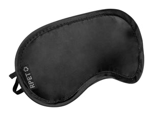 RPET-oogmasker voor op reis Buxtok blauw Graveren 10404