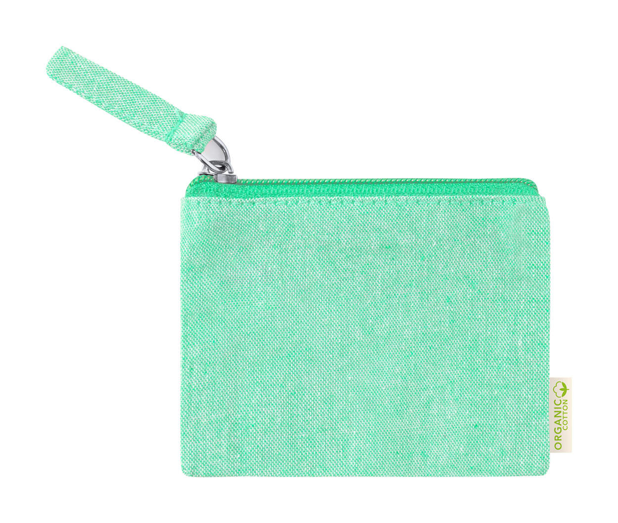 katoenen portemonnee Fontix rood 1 kleur 5888