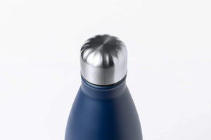koperen geïsoleerde thermos fles Willy wit onbedrukt 6754