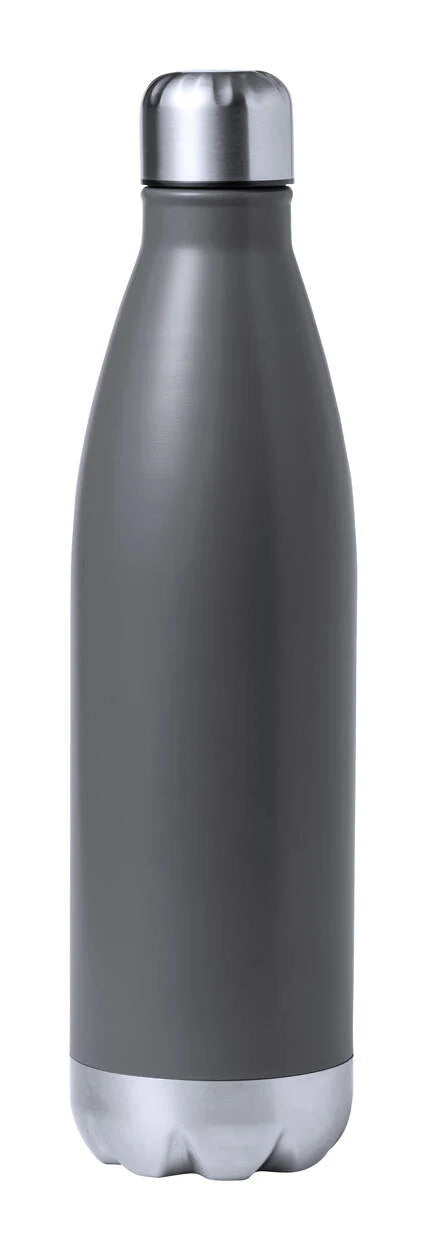 koperen geïsoleerde thermos fles Willy blauw 2 kleuren 6750