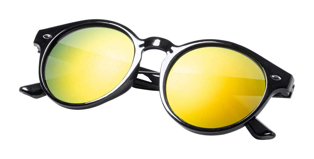 RPET zonnebril Poren geel Full colour 10304