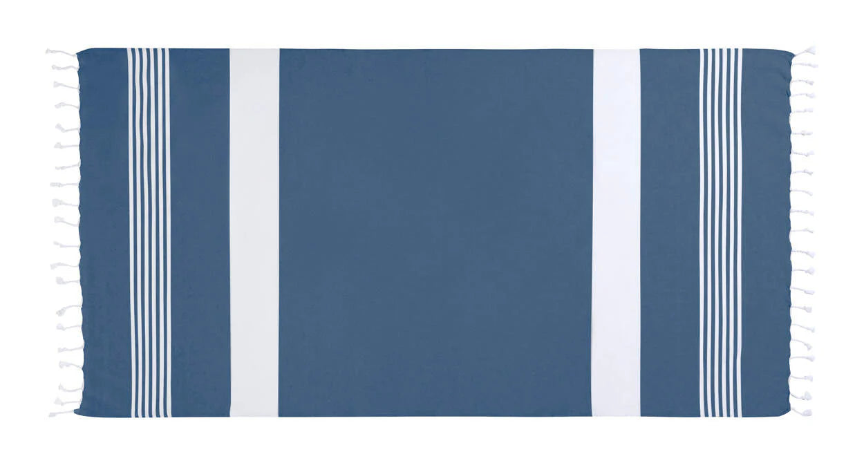 Hamamdoek Makaha blauw 2 kleuren 4801