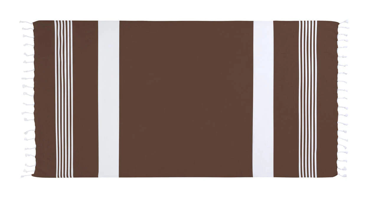 Hamamdoek Makaha bruin 2 kleuren 4804