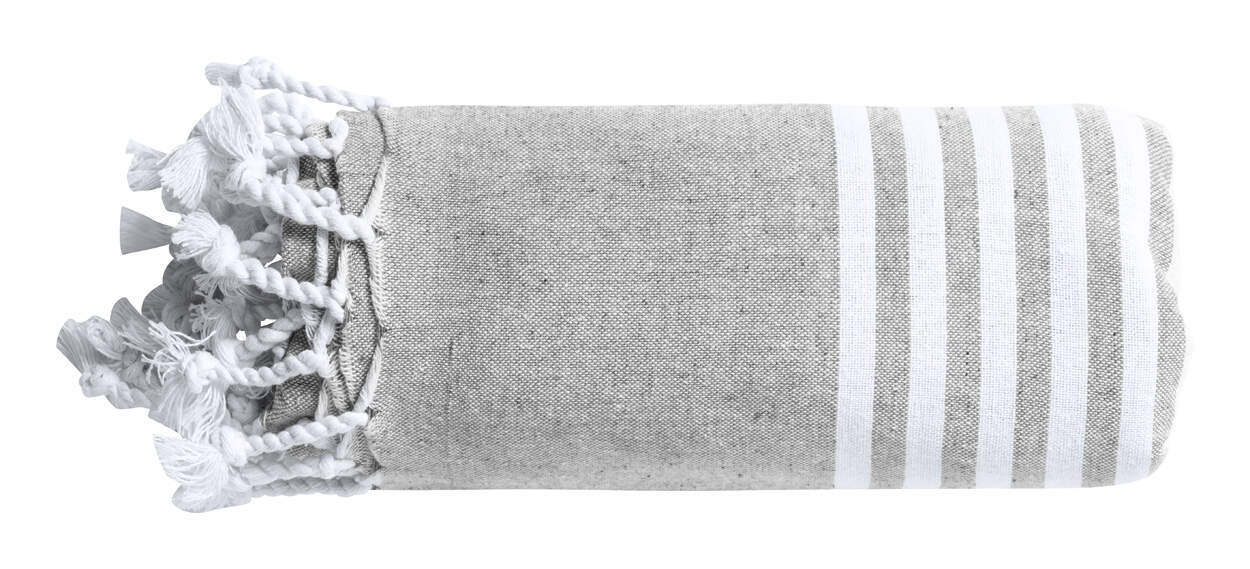 Hamamdoek Makaha grijs 1 kleur 4806